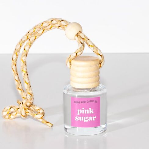 Coolgirlcandles الوردي السكر سيارة الهواء شنقا العطر النفط الناشر سيارة الهواء المعطر الناشر للزيوت الأساسية، الروائح الناشر السيارات الروائح، زجاجة الناشر سيارة طويلة الأمد in Kuwait