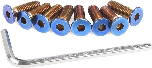 RASTP Steering Wheel Screw Kit,8Pcs (Black, Style2) in Kuwait