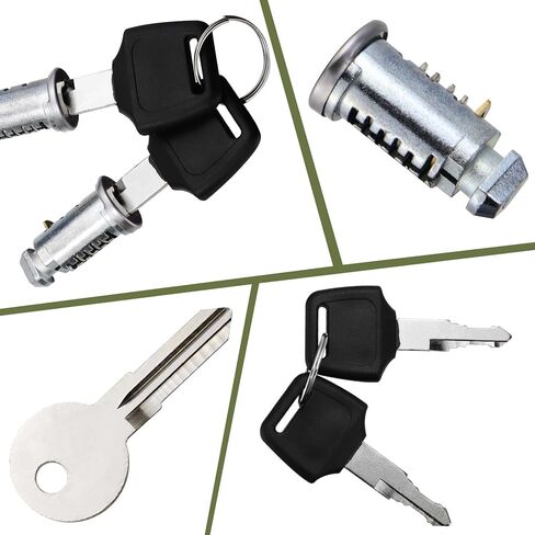 لـ Thule Lock Cores 4 Pack، لاستبدال مفتاح Thule، أسطوانة المفاتيح لحامل دراجة Thule، ورفوف السقف، ورف التزلج، والقضبان المتقاطعة، والأبراج، ورف الكاياك وما إلى ذلك، استبدال جميع منتجات Thule، ضمان لمدة 10 سنوات in Kuwait
