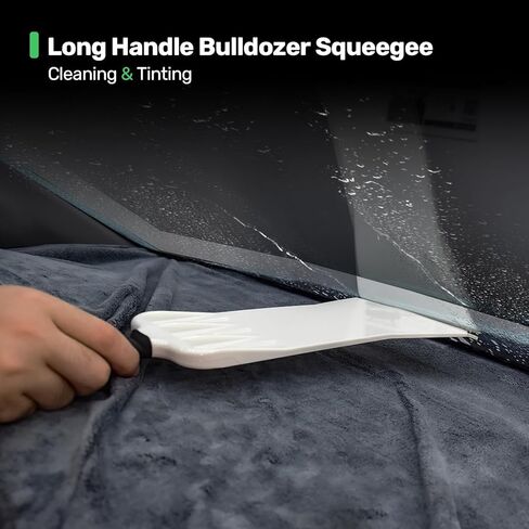 مجموعة تظليل النافذة للنافذة الخلفية للسيارة [ممسحة البلدوزر] [ممسحة مجداف الغسيل] - أدوات تظليل النافذة مع ممسحة تظليل النافذة، ممسحة صغيرة لتثبيت فيلم التلوين in Kuwait