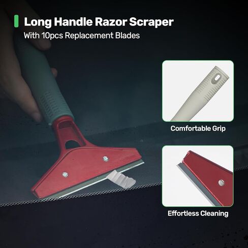 مجموعة تظليل النافذة للنافذة الخلفية للسيارة [ممسحة البلدوزر] [ممسحة مجداف الغسيل] - أدوات تظليل النافذة مع ممسحة تظليل النافذة، ممسحة صغيرة لتثبيت فيلم التلوين in Kuwait