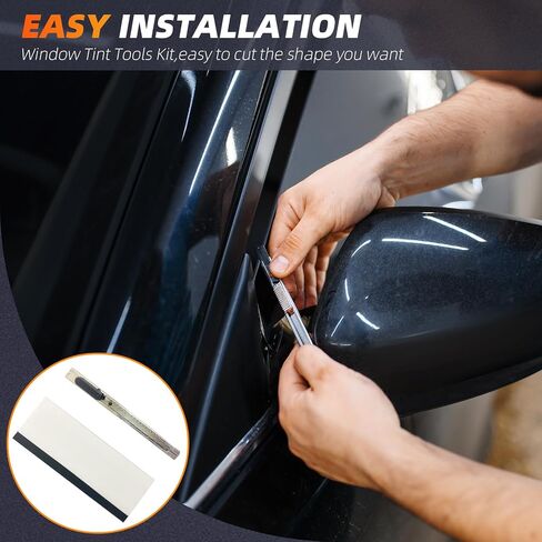 1PLY HD Carbon 20% VLT Window Tint Film for Cars and Home 36" X 30FT & Installation Tools,Fit Privacy Window Tint for Cars or Home Blocks UV/IR Rays, Heat & Glare,Scratch Resistance in Saudi Arabia