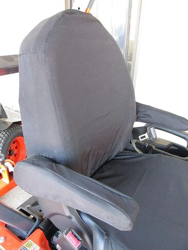 Durafit Seat Covers, KU06, Kubota Seat Covers for Tractor L3240, L3940, L4060, L4240, L5040, L5240, L5740 I606 (MC2 Orange Camo) in Saudi Arabia