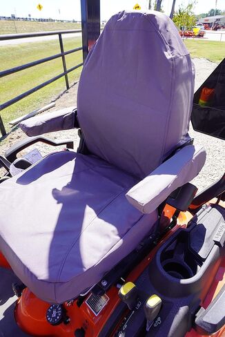 Durafit Seat Covers, KU06, Kubota Seat Covers for Tractor L3240, L3940, L4060, L4240, L5040, L5240, L5740 I606 (MC2 Orange Camo) in Saudi Arabia