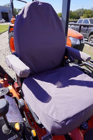 Durafit Seat Covers, KU06, Kubota Seat Covers for Tractor L3240, L3940, L4060, L4240, L5040, L5240, L5740 I606 (MC2 Orange Camo) in Saudi Arabia