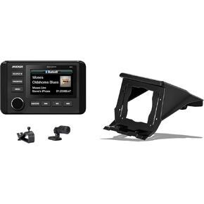 راديو كيكر 51kmc4 مقاوم للماء مع مجموعة Dash Kit متوافق مع 2017-2021 Canam X3 in Saudi Arabia