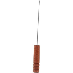 Toyvian Stainless Baiting Needle: Worm Threader أداة مقبض خشبي - إكسسوارات تزوير الكارب للمياه العذبة والمياه المالحة - معدات الصيد المحمولة in Kuwait