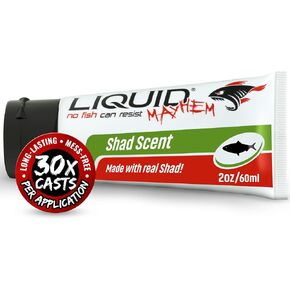 السائل Mayhem Shad Fish Gel 60 مل / 2 أوقية · 60 استخدامات - REAL Shad Bait & Aminos | هلام طويل يدوم للأشعة فوق البنفسجية-جميع أنواع الإغراء in Saudi Arabia