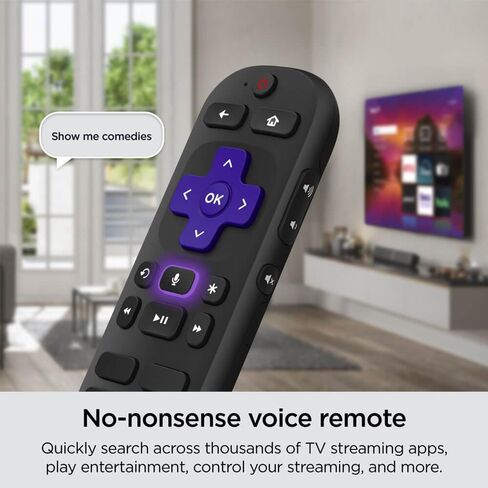 ROKU 32 "SELECT SERSS 720P HD SMART TV TV Remote ، Assistant Assistant Prinive ، تطبيقات تلفزيونية ، Wi-Fi ، إمكانية البث-32R2B4 in Saudi Arabia