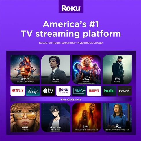 ROKU 32 "SELECT SERSS 720P HD SMART TV TV Remote ، Assistant Assistant Prinive ، تطبيقات تلفزيونية ، Wi-Fi ، إمكانية البث-32R2B4 in Saudi Arabia