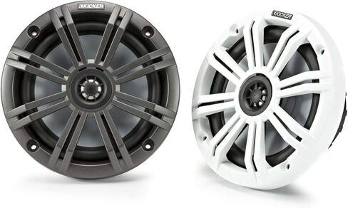 Kicker 45km654 6.5 "مكبرات صوت بحرية وقرون مكبر صوت 6.5 بوصة متوافقة مع Canam X3 2017-2025 in Saudi Arabia