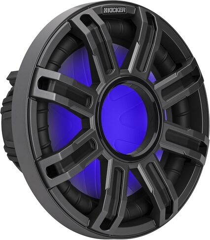 Kicker 51MWF124 12 "450W Marine Boat Free Air Subwoofer 4-Ohm Sub Bundle مع Rockville Rock Party 6 Dual 6.5". in Saudi Arabia