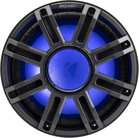 Kicker 51MWF124 12 "450W Marine Boat Free Air Subwoofer 4-Ohm Sub Bundle مع Rockville Rock Party 6 Dual 6.5". in Saudi Arabia