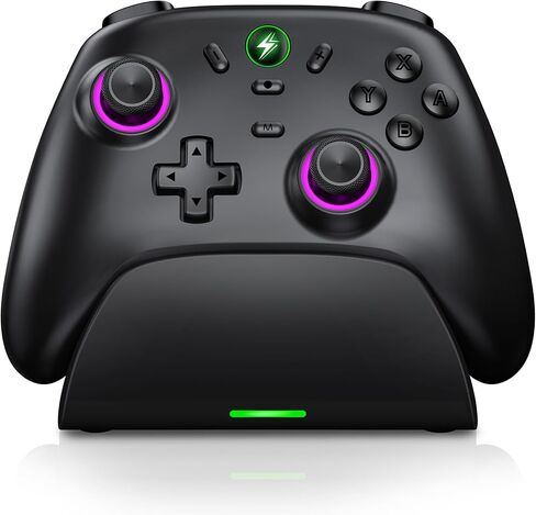 وحدة تحكم التبديل اللاسلكية لوحدة تحكم نينتندو سويتش / سويتش لايت / سويتش OLED، وحدة تحكم Rgb Switch Pro لأجهزة الكمبيوتر التي تعمل بنظام Windows PC IOS Android، لوحة تحكم عن بعد للتبديل مع تحكم في الحركة / الاهتزاز / التربو / الاستيقاظ in Kuwait