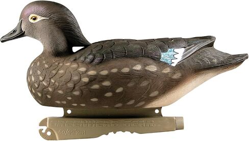 Avery GHG Pro-Grade Wood Duck Decoys, 6-Pack | Realistic Durable Waterfowl Hunting Floating Duck Decoys with 60/40 Forward Weighted Swim Keel | 4 Body Positions, Male & Female Ducks (73135) in Saudi Arabia