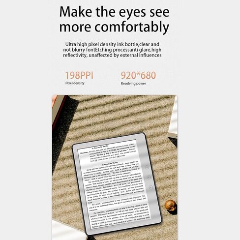 E Book Reader 5.76 بوصة شاشة تعمل باللمس ، أجهزة القارئ E Technology ، دفتر رقمي رفيع وخفيف الوزن ، 1 جيجابايت 16 جيجا بايت قارئ e in Kuwait