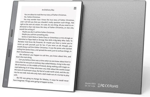 e reader ، 5.76 HD HD Touchscreen Book Book Reader مع WiFi & Bluetooth ، 1GB RAM 32GB ROM 198ppi tablet مع فتحة بطاقة تخزين صغيرة ، لنظام Android (رمادي) in Saudi Arabia