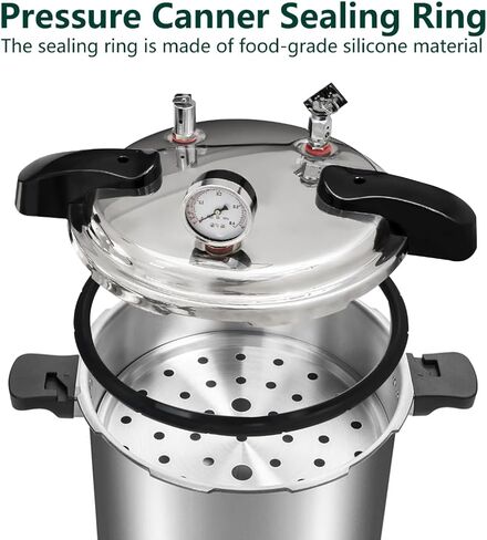 [2025 NEW] 2PCS 09985 PRESSION CANNER SEAPING RING بديل لـ Presto Pressure Canner in Kuwait