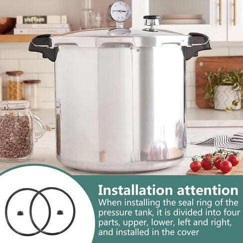 [2025 NEW] 2PCS 09985 PRESSION CANNER SEAPING RING بديل لـ Presto Pressure Canner in Kuwait