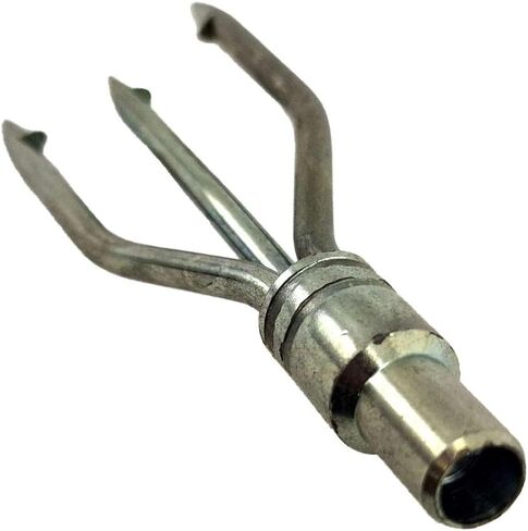 Speargun Galvanized Trident - Flat 3-Prong for Spearfishing, Freediving & Scuba Diving in Saudi Arabia