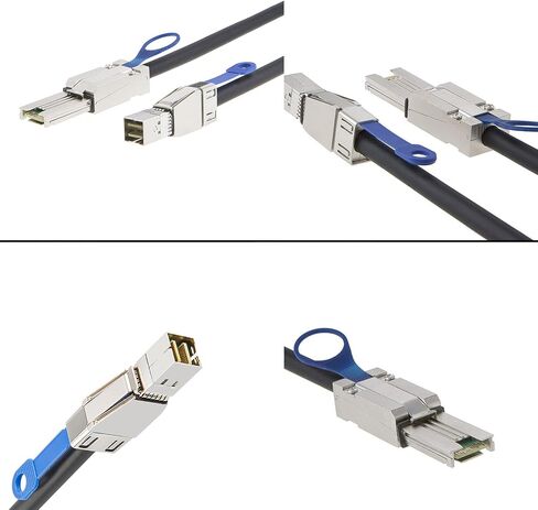 0.5/1/2m SFF-8088 to SFF 8644 Cable Highly Speed Data Server Raids External Cable for Techs Enthusiasts in Saudi Arabia