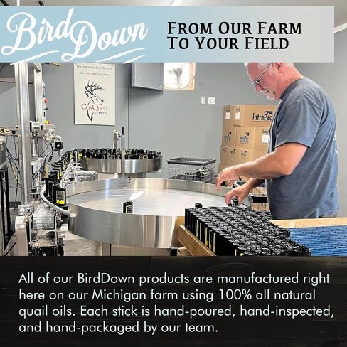 Conquest Scents Birddown Spcent Stick - Wax Training Training Wax للدراج ، البط ، السمان والغرور ، 2.5 أوقية in Kuwait