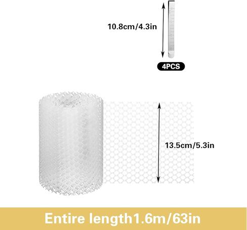 2 Sets Cotton Candy Mesh and Clip Stabilizer Kit, Reusable & Cuttable Cotton Candy Machine Supplies, Floss Maker Accessories in Saudi Arabia