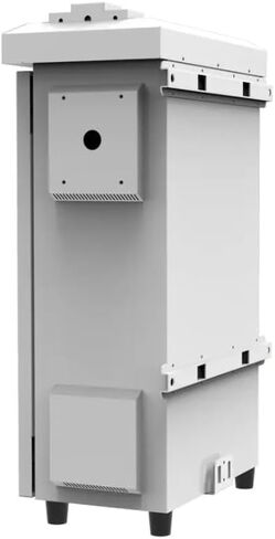 SGP-MAX3000P-KIT Outdoor Procosure Pro مع مفتاح POE المدمج في 8 ميناء ، وحدة الطاقة المدمجة 120 واط (إدخال 110-260 فولت) ، وبطاريات مزدوجة 24V 60AH للمراقبة الشمسية وشبكات الشبكات in Saudi Arabia
