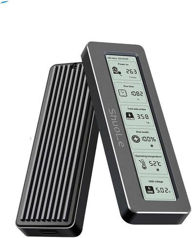 M2 SSD NVME العلبة USAB 3.2 GEN2 10GBCIE SSD BOX M.2 NGFF SATA SSD CASE INTTEILIGENT DIGITAL in Saudi Arabia