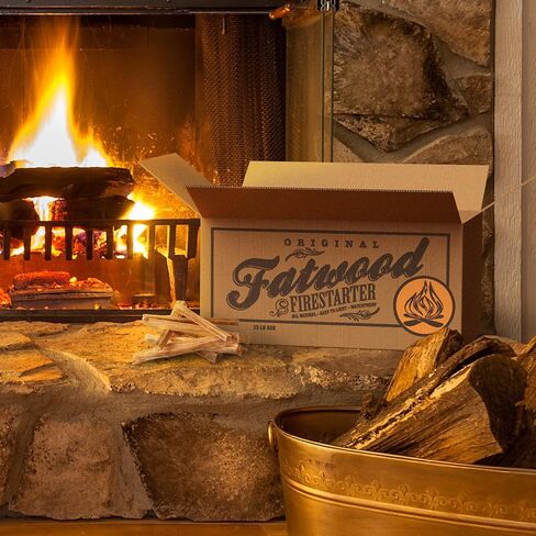 Trademark Fatwood Firestarter Kindling Sticks,Brown in Saudi Arabia