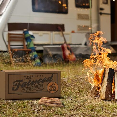 Trademark Fatwood Firestarter Kindling Sticks,Brown in Saudi Arabia