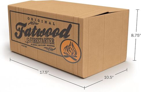 Trademark Fatwood Firestarter Kindling Sticks,Brown in Saudi Arabia