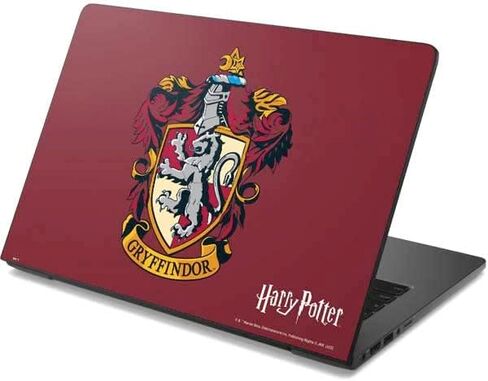 Skinit Decal Laptop Skin Compatible with Chromebook - Officially Licensed Wizarding World Harry Potter Gryffindor House Crest Design in Saudi Arabia