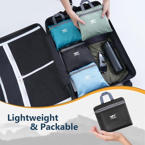 15L Hiking Backpack - Small Lightweight Packable Daypack Travel Outdoor Foldable Shoulder Bag Camping Hiking Backpack for Women Men - Black in Saudi Arabia