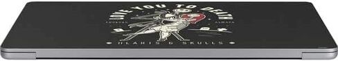 Skinit Skinit Laptop Skin Compatible مع MacBook Air 13in M4 (2025) - ديزني مرخص رسميًا The Nightmare قبل تصميم نمط عيد الميلاد Skellington in Saudi Arabia