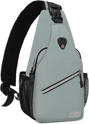 MOSISO Mini Sling Backpack,Small Hiking Daypack Travel Outdoor Casual Sports Bag, Black in Saudi Arabia