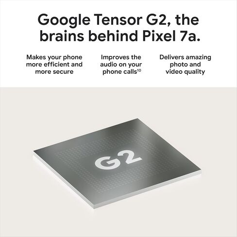 Google Pixel 7a 5G, US Version, 128GB, Charcoal - Unlocked (Renewed) in Saudi Arabia