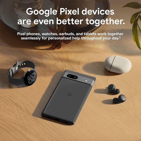 Google Pixel 7a 5G, US Version, 128GB, Charcoal - Unlocked (Renewed) in Saudi Arabia