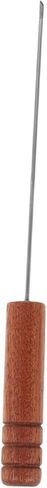 Toyvian Stainless Baiting Needle: Worm Threader أداة مقبض خشبي - إكسسوارات تزوير الكارب للمياه العذبة والمياه المالحة - معدات الصيد المحمولة in Kuwait