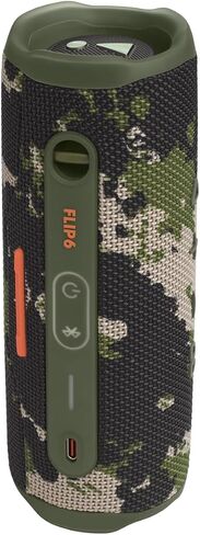 JBL Flip 6 حزمة مكبر صوت محمولة مقاومة للماء مع حالة ألياف الكربون GSPORT (الأزرق) in Saudi Arabia