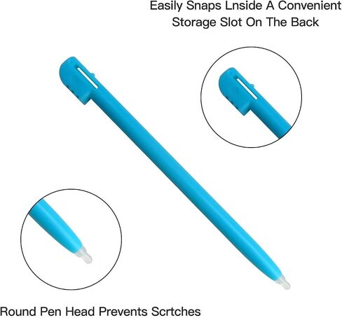 Performance 12 Pack Color Touch Pen Pen Replace Pits for Nintendo DS Lite NDSL Video Game Assory ، Vicue أحدث استبدال in Saudi Arabia