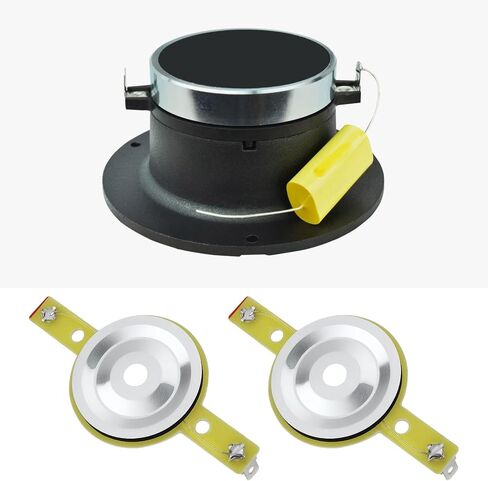 The Lord of the Tools 4pcs 25.4mm Bullet Super Tenter Diaphragm Titanium Twitter Voice Coil Filmer متوافق مع PRV Audio RPTW350TI TW350TI in Saudi Arabia