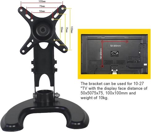Monitor Desktop Stand TV Home Office Aluminum Alloy Height Adjustable in Kuwait