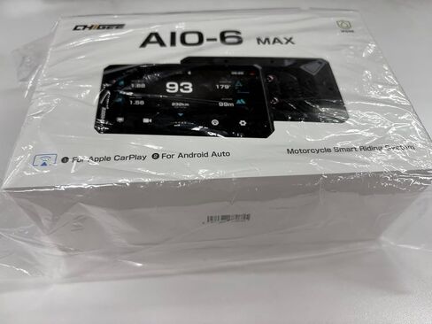 AIO-6 MAX MAX CORPLAY CARPLAY Android AUTO GPS MAVISIGINE ، 2000nits ، Starvis HDR 6 "LCD ، 60 إطارًا في الثانية ، 5G Wi-Fi BT ، IPX9 مقاوم للماء ، دعم Siri Google Assistant ، تطبيق مخصص in Kuwait
