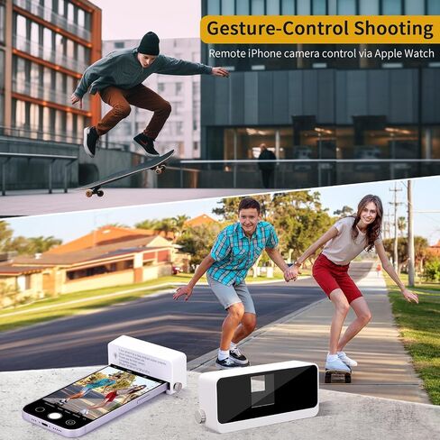 YZS Phone Camera Lens/Camera Mirror Adapter for iPhone 14 Pro/15/15 Pro/16/16 Pro ONLY - Overhead Shot & Unique POV Accessory for Content Creators, Tabletop Recording, Pet Videos & DIY Tutorials in Saudi Arabia