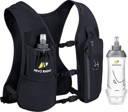 N NEVO RHINO Running Vest with 350ML TPU Soft Flask,Adjustable Chest Straps in Saudi Arabia