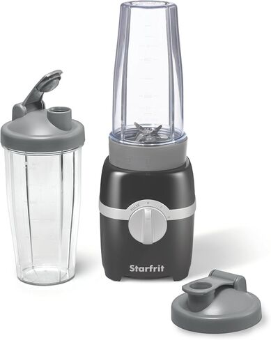 Starfrit Personal Blender - Two 828ml Cups - High, Low & Pulse Modes - 300W - Black in Saudi Arabia