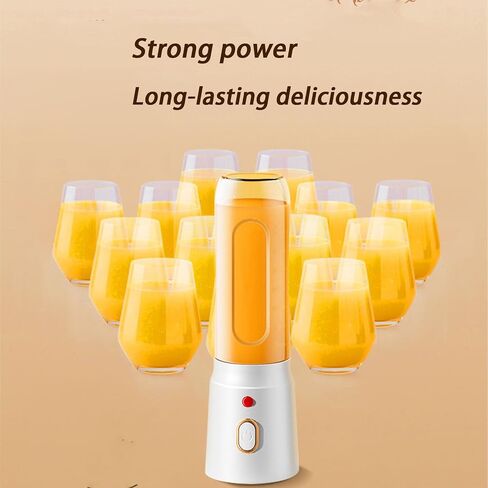 Smoothie & Shake Maker ، 17 أونصة (500 مل) الخلاط الشخصي مع 6 شفرات ، خلاط مصغرة USB-C قابلة لإعادة الشحن مع غطاء إضافي للسفر ، المكتب ، الصالة الرياضية in Kuwait