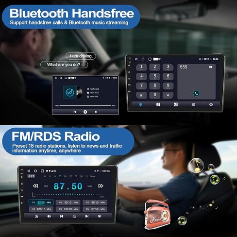 2+64G سيارة راديو ستيريو للسيارة لنيسان Frontier Pathfinder 2005-2008 مع Carplay Android Auto ، 9 بوصة شاشة Android 13 Car Radio مع GPS ملاحة Bluetooth WiFi Link Camera in Kuwait
