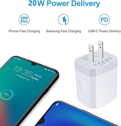 for Samsung Watch Charger Fast Charging Compatible Galaxy Watch 8/8 Classic/7/Ultra/6/5 Pro/5/4,2 in 2 USB C/A Samsung Phone Charger 6ft with 20W Dual Charging Block for Galaxy A17/A36/A56/S25 Ultra in Kuwait